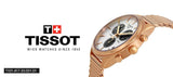  Shop Authentic Tissot T Classic PR 100 Chronograph Silver Dial Rose Gold Mesh Bracelet Watch For Men - T101.417.33.031.01 - Luxxuri