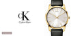  Shop Authentic Calvin Klein City Silver Dial Black Leather Strap Watch For Men - K2G21520 - Luxxuri