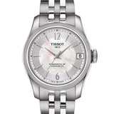  Shop Authentic Tissot Ballade Powermatic 80 Automatic Mother of Pearl Dial Silver Steel Strap Watch For Women - T108.208.11.117.00 - Luxxuri