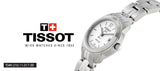  Shop Authentic Tissot T Classic PR100 Watch Ladies White Dial Stainless Steel For Women - T049.210.11.017.00 - Luxxuri