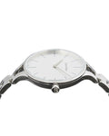  Shop Authentic Calvin Klein Graphic White Dial Silver Steel Strap Watch for Women - K7E23146 - Luxxuri