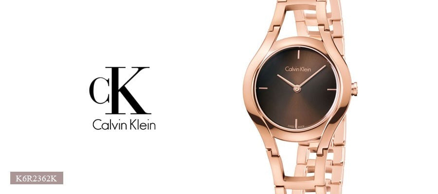  Shop Authentic Calvin Klein Class Brown Dial Rose Gold Steel Strap Watch for Women - K6R2362K - Luxxuri