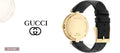  Shop Authentic Gucci Diamantissima Quartz Mother of Pearl Dial Black Leather Strap Watch for Women - YA141404 - Luxxuri
