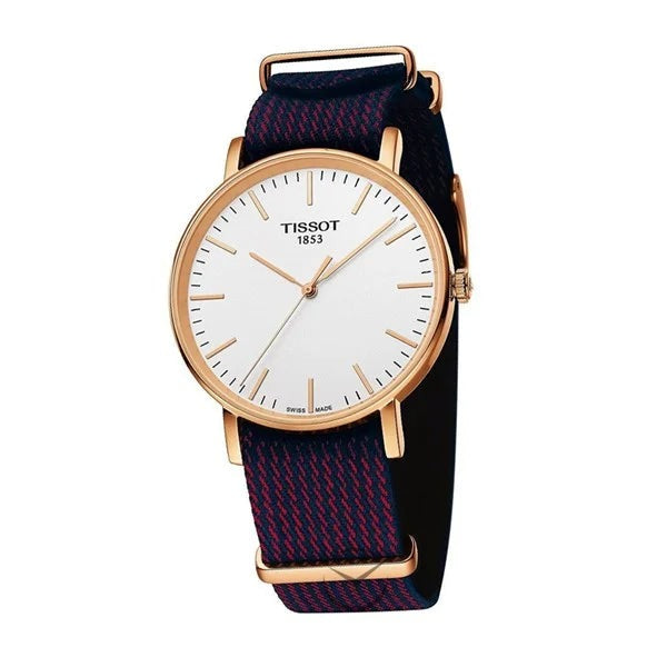  Shop Authentic Tissot T Classic Everytime Medium White Dial Two Tone NATO Strap Watch for Men - T109.410.38.031.00 - Luxxuri