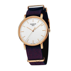  Shop Authentic Tissot T Classic Everytime Medium White Dial Two Tone NATO Strap Watch for Men - T109.410.38.031.00 - Luxxuri
