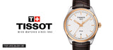  Shop Authentic Tissot T Classic PR 100 Quartz White Dial Brown Leather Strap Watch for Men - T101.410.26.031.00 - Luxxuri