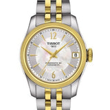 Shop Authentic Tissot Ballade Powermatic 80 Mother of Pearl Silver Dial Two Tone Steel Strap Watch For Women - T108.208.22.117.00 - Luxxuri