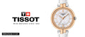  Shop Authentic Tissot T Lady Flamingo Mother of Pearl White Dial White Leather Strap Watch For Women - T094.210.26.111.01 - Luxxuri
