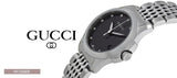 Shop Authentic Gucci G Timeless Diamonds Mother of Pearl Black Dial Silver Steel Strap Watch For Women - YA126505 - Luxxuri