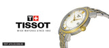  Shop Authentic Tissot T Classic Bridgeport Silver Dial Two Tone Mesh Bracelet Watch For Men - T097.410.22.038.00 - Luxxuri