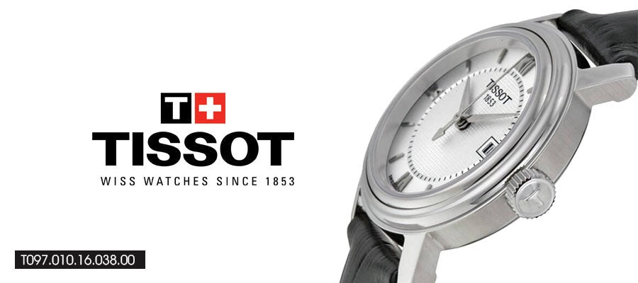  Shop Authentic Tissot T Classic Bridgeport Lady Watch For Women - T097.010.16.038.00 - Luxxuri