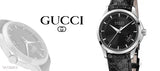  Shop Authentic Gucci G Timeless Quartz Black Dial Black Leather Strap Watch for Men - YA126413 - Luxxuri