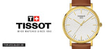 Shop Authentic Tissot T Classic Everytime White Dial Brown Leather Strap Watch For Men - T109.410.36.031.00 - Luxxuri