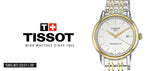  Shop Authentic Tissot T Classic Carson Automatic White Dial Two Tone Steel Strap Watch for Men - T085.407.22.011.00 - Luxxuri