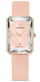  Shop Authentic Swarovski Uptown Pink Dial Pink Leather Strap Watch for Women - 5547719 - Luxxuri