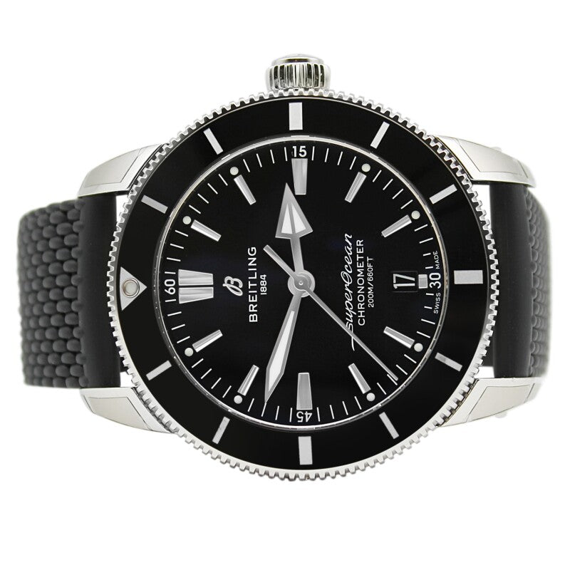  Shop Authentic Breitling Superocean Heritage B20 Automatic 44 Black Dial Black Mesh Bracelet Watch for Men - AB2030121B1S1 - Luxxuri