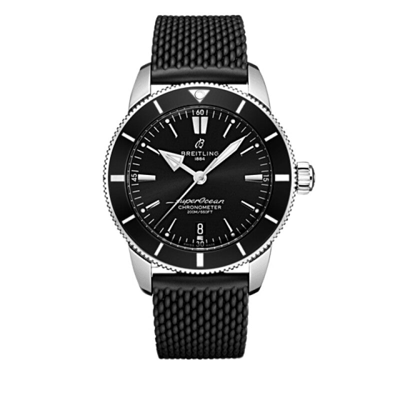  Shop Authentic Breitling Superocean Heritage B20 Automatic 44 Black Dial Black Mesh Bracelet Watch for Men - AB2030121B1S1 - Luxxuri