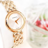  Shop Authentic Versace V-Flare Quartz Silver Dial Gold Steel Strap Watch for Women - VEBN00718 - Luxxuri