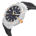  Shop Authentic Salvatore Ferragamo F-80 Black Dial Black Rubber Strap Watch For Men - SFHY00120 - Luxxuri