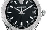  Shop Authentic Versace Hellenyium Black Dial Silver Steel Strap Watch for Women - V12020015 - Luxxuri