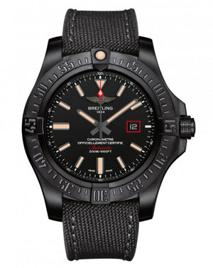  Shop Authentic Breitling Avenger Blackbird 44mm Black Dial Black Nylon Strap Watch for Men - V1731110/BD74/109W/M20BASA.1 - Luxxuri