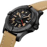  Shop Authentic Breitling Avenger Automatic GMT 45 Black Dial Brown Nylon Strap Watch for Men - V32395101B1X1 - Luxxuri