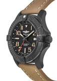  Shop Authentic Breitling Avenger Automatic GMT 45 Black Dial Brown Nylon Strap Watch for Men - V32395101B1X1 - Luxxuri