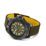  Shop Authentic Breitling Avenger Automatic GMT 45 Night Mission Green Dial Green Nylon Strap Watch for Men - V323952A1L1X1 - Luxxuri