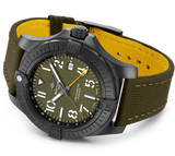  Shop Authentic Breitling Avenger Automatic GMT 45 Night Mission Green Dial Green Nylon Strap Watch for Men - V323952A1L1X1 - Luxxuri