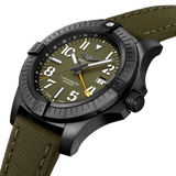  Shop Authentic Breitling Avenger Automatic GMT 45 Night Mission Green Dial Green Nylon Strap Watch for Men - V323952A1L1X1 - Luxxuri