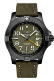  Shop Authentic Breitling Avenger Automatic GMT 45 Night Mission Green Dial Green Nylon Strap Watch for Men - V323952A1L1X1 - Luxxuri