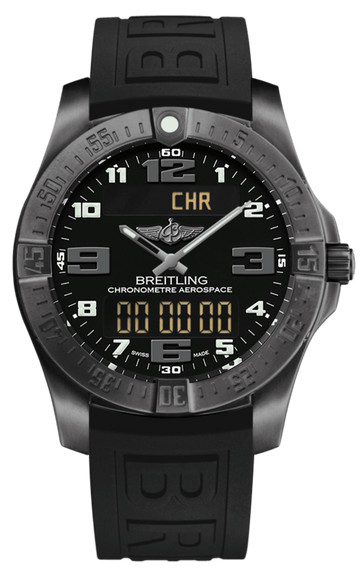  Shop Authentic Breitling Aerospace Evo Black Dial Black Rubber Strap Watch for Men - V79363101B1S1 - Luxxuri