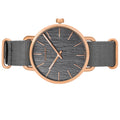  Shop Authentic Calvin Klein Even Grey Dial Grey NATO Strap Watch for Men - K7B216P3 - Luxxuri