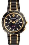  Shop Authentic Versace V Extreme Pro Two Tone Dial Stainless Steel Strap Watch for Men - VCN040017 - Luxxuri