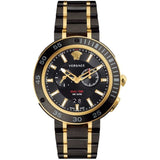  Shop Authentic Versace V Extreme Pro Two Tone Dial Stainless Steel Strap Watch for Men - VCN040017 - Luxxuri