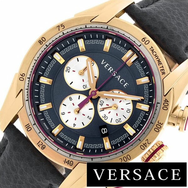 Shop Authentic Versace V-Ray Blue Chronograph Blue Dial Blue Leather Strap Watch for Men - VDB030014 - Luxxuri