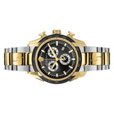  Shop Authentic Versace V-Ray Chronograph Black Dial Two Tone Steel Strap Watch For Men - VE2I00421 - Luxxuri