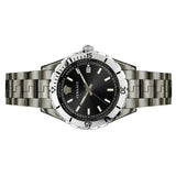  Shop Authentic Versace Hellenyium Quartz Black Dial Grey Steel Strap Watch For Men - VE3A00620 - Luxxuri