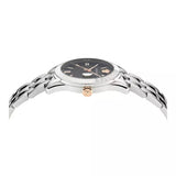  Shop Authentic Versace Greca Time Quartz Black Dial Silver Steel Strap Watch For Men - VE3K00322 - Luxxuri