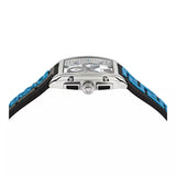  Shop Authentic Versace Dominus Chronograph Silver Dial Black Rubber Strap Watch For Men - VE6H00123 - Luxxuri