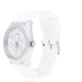  Shop Authentic Guess G Twist Quartz White Dial White Silicone Strap Watch For Women - W0911L1 - Luxxuri