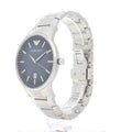  Shop Authentic Emporio Armani Renato Quartz Blue Dial Silver Steel Strap Watch For Men - AR11182 - Luxxuri