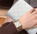 Guess Highline Off White Dial Rose Gold Stainless Steel Mesh Strap Watch For Women - W0826L3