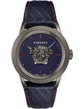  Shop Authentic Versace Palazzo Empire Blue Dial Blue Leather Strap Watch for Men - VERD00118 - Luxxuri