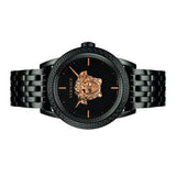  Shop Authentic Versace Palazzo Empire Black Dial Black Steel Strap Watch for Men - VERD00518 - Luxxuri