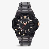  Shop Authentic Versace Chain Reaction Quartz Black Dial Black Steel Strap Watch for Men - VEDY00719 - Luxxuri