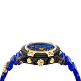  Shop Authentic Versace Icon Active Chronograph Black Dial Blue Rubber Strap Watch For Men  VEZ700521 - Luxxuri