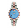  Shop Authentic Versace Audrey Quartz Blue Dial Two Tone Steel Strap Watch for Women - VELR00619 - Luxxuri