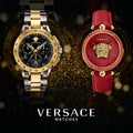  Shop Authentic Versace Virtus White Dial Red Leather Strap Watch for Women - VEHC00219 - Luxxuri
