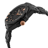 Shop Authentic Versace Chain Reaction Quartz Black Dial Black Steel Strap Watch for Men - VEDY00719 - Luxxuri